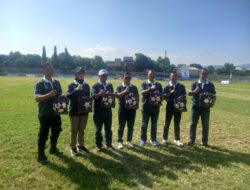 Dandim Majalengka Hadiri Turnamen Sepak Bola Buruh Industri Piala Bupati Majalengka Tahun 2024