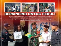 Brimob dan TNI Bersinergi Untuk Peduli