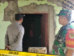 Geger, Babinsa Koramil 1711/Sumberjaya Datangi Lokasi Kejadian Gantung Diri