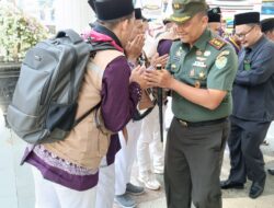 Penuh Haru, Dandim 0617/Majalengka Hadiri Kegiatan Pelepasan dan Pemberangkatan Calon Jama’ah Haji 1445 H/2024 M