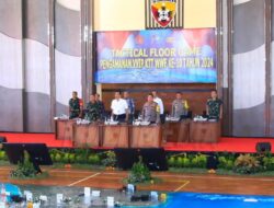 TNI-Polri Gelar Tactical Floor Game, Untuk Amankan Word Water Forum Ke-10