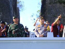 Pastikan Kesiapan, Kapolri dan Panglima TNI Cek Venue World Water
