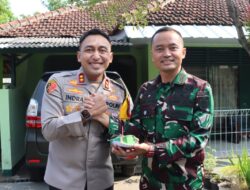 Kapolres Majalengka Berikan Kejutan Ulang Tahun ke-42 untuk Danyonif 321/GT