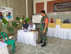 Berjalan Tertib, Babinsa Koramil 1701/Majalengka Laksanakan Pengamanan Pemilihan Ketua RT