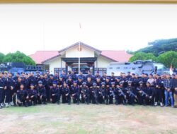 Satbrimob Polda Aceh Gelar Supervisi di Mako Batalyon B Pelopor.
