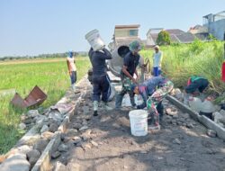 Dari Sasaran Fisik Pembuatan Talud dan pengecoran Jalan, Sisa waktu yang ada Pekerjaan terus dikebut