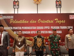 Kapolres Majalengka Hadiri Pelantikan dan Orientasi Tugas Anggota PPS Terpilih untuk Pilkada 2024