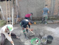 Progress pekerjaan cukup bagus, Rehab RTLH TMMD Reg Ke-120 diharapkan selesai tepat waktu