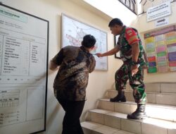 Babinsa Danukusuman & Mitra Kerja Bahas Pendataan Kondisi Wilayah