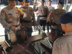 Satuan Brimob Polda Aceh Melaksanakan Supervisi di Mako Detasemen Gegana