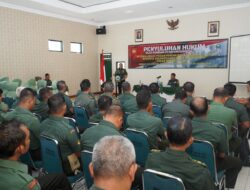 Jaga Kedisiplinan Prajurit Kodim Boyolali Terima Penyuluhan Hukum