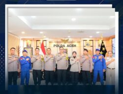 Kapolda Aceh Terima Tim Srena dan Baharkam Polri