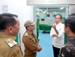 Kunjungan Presiden Joko Widodo ke RSUD Kab.Musi Rawas Utara