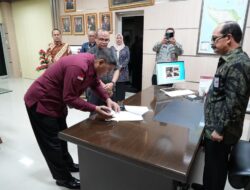 Kemenkumham Aceh Terima Kunjungan Pemkab Nagan Raya, Bahas Raqan RT RW