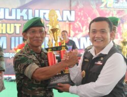 Dalam Acara Syukuran HUT Kodam III, Dandim Majalengka Berikan Penghargaan Kepada Koramil Terbaik