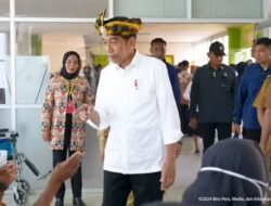 Tinjau RSUD Baharuddin Muna, Jokowi Soroti Pentingnya Alat Kesehatan Modern