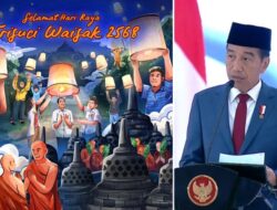 Hari Raya Waisak, Jokowi: Semoga Kebahagiaan Menyertai Kita Semua