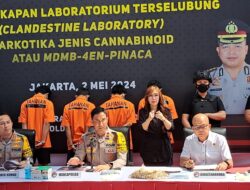 Polisi Ungkap Bahan Baku Sinte di Laboratoriun Sentul Dibeli Pakai Crypto