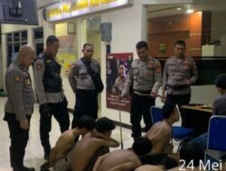 Gelar Patroli, TPPP Polres Bekasi Amankan Delapan Remaja Mau Tawuran