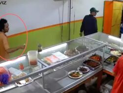 Sempat Viral, Polisi Ciduk ‘Jagoan’ yang Bayar Seenaknya di Warteg Jakpus