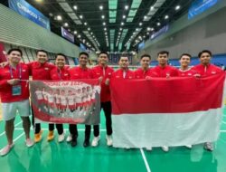 Tim Uber dan Thomas Indonesia Raih Runner Up Usai Tumbang dari China