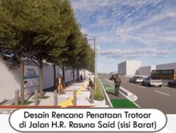 Pemprov DKI Jakarta Bakal Revitalisasi Trotoar Jalan Rasuna Said Kuningan