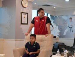Menpora Dito Dukung Bakat Pebiliar Cilik Ode Nandra Terus Dibina