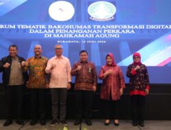 Kemenpora Hadiri Forum Tematik Bakohumas Transformasi Digital Dalam Penanganan Perkara MA di Surabaya