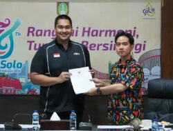 Wali Kota Solo Ucapkan Terima Kasih Kepada Menpora Dito yang Mempercayai Solo Jadi Tuan Rumah Peparnas 2024