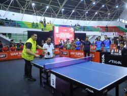 UAH International Super Series IV Digelar, Menpora Dito: Kontribusi Nyata Untuk Tenis Meja Indonesia