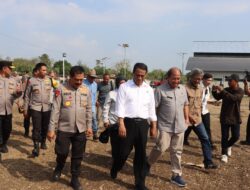 Kapolres Majalengka Hadiri Kunjungan Menteri Pertanian dan Waka Polri di Kertajati Family Farm