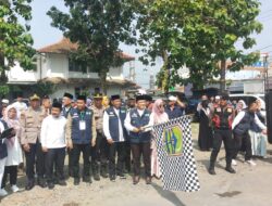 Calon Jamaah Haji Kloter KJT-30 Kabupaten Majalengka di Berangkatkan dari Alun-Alun Jatitujuh