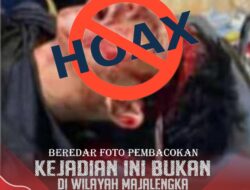 Klarifikasi Polres Majalengka Terkait Foto Pembacokan yang Viral di Media Sosial