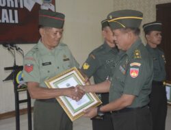Kodim Boyolali Lepas Anggota Yang Purna Tugas