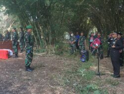 Dandim Pimpin Upacara Pemakaman Purnawirawan TNI Secara Militer
