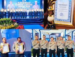 Ditlantas Polda Sumsel Raih Peringkat III IRSMS Award Kategori Polda Tipe A
