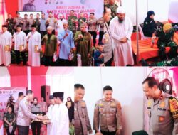 Wakapolda Sumsel Bersama Kasdam II Sriwijaya Pimpin Bakti Sosial dan Bakti Kesehatan Alumni Akabri 1994