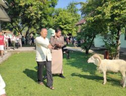 Indahnya Berbagi, Kodim Majalengka Potong Hewan Qurban Untuk Dibagikan Ke Masyarakat