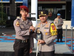 Kapolres Majalengka Pimpin Apel Penerimaan Latja Taruna/Taruni Akpol Angkatan 56 Batalyon Presisi