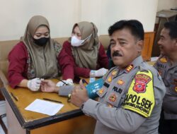 Sambut Hari Bhayangkara ke-78, Polres Majalengka Gelar Bakti Kesehatan Donor Darah di Aula Kanya Wasistha