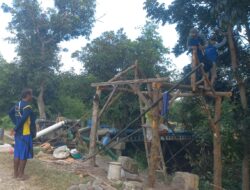Desa Panyingkiran, Realisasikan Dana Desa Tahap 1, Untuk Pekerjaan Pipanisasi di Blok Hujung