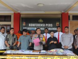 Kapolres Majalengka Press Release Hasil Ops Libas Lodaya 2024: 8 Pelaku Kriminal Ditangkap
