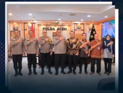 Kapolda Aceh Terima Pejabat TVRI Aceh, Dalam Rangka Audiensi.