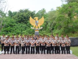 Polres Lhokseumawe Gelar Upacara Ziarah dan Tabur Bunga dalam Peringatan Hari Bhayangkara ke-78 di TMP Blang Panyang