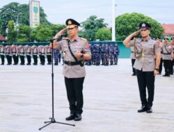 Kenang Jasa Pahlawan, Sempena Hari Bhayangkara ke 78 Jajaran Polda Sumsel Gelar Upacara Ziarah TMP.