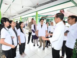 Presiden Joko Widodo, Kunjungi RSUD Mas Amsyar Kasongan