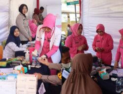 Peringati HUT Bhayangkara ke-78, Polres Muara Enim Gelar Khitanan Massal dan pengobatan Gratis