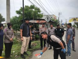 Polres Bireuen Olah TKP Tawuran Antar Kelompok Remaja, Isu Begal itu Hoax.