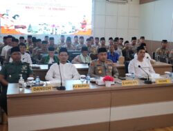 Kapolres Majalengka mengikuti Doa Bersama Lintas Agama untuk Peringatan ke-78 Hari Bhayangkara