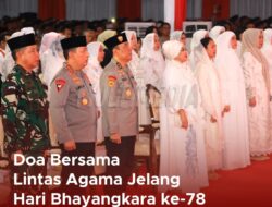 Doa Bersama Lintas Agama Jelang Hari Bhayangkara ke-78